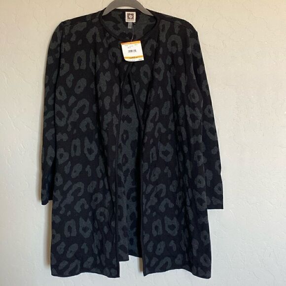 Black and gray cardigan - Picture 1 of 5